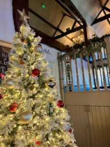 Christmas tree at the Spring Inn
